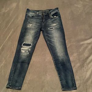 American Eagle distressed jeans